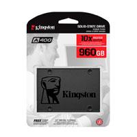 UNIDAD DE ESTADO SOLIDO SSD KINGSTON A400 960GB 2.5 SATA3 7MM LECT.500/ESCR.450MBS (SA400S37/960G) UNIDAD DE ESTADO SOLIDO SSD KINGSTON A400 960GB 2.5 SATA3 7MM LECT.500/ESCR.450MBS (SA400S37/960G)